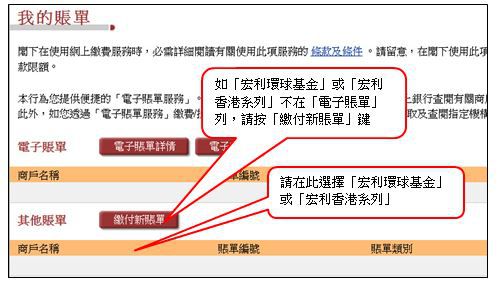 如何認購投資基金互惠基金及單位信託步驟12 我的賬單中銀香港